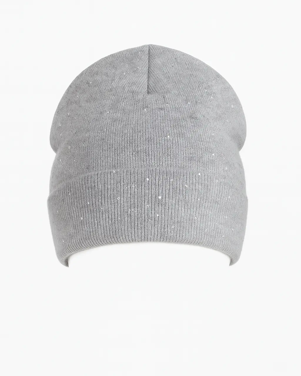 Cappello in maglia con micro paillettes Dorabella