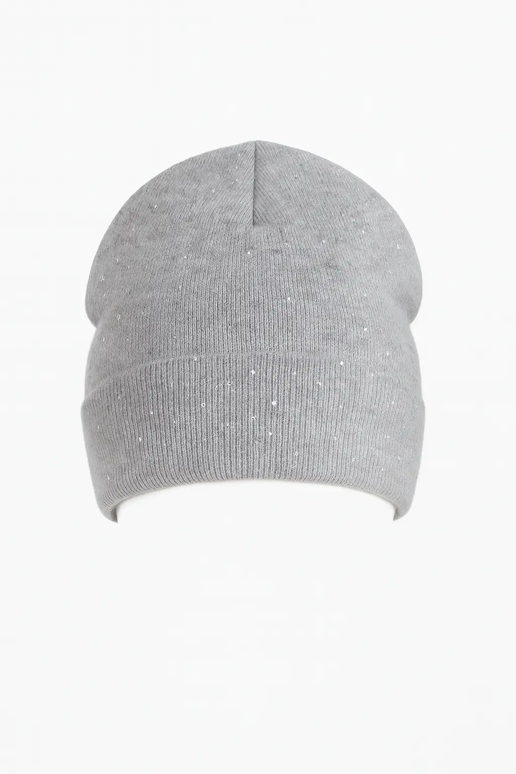 Cappello in maglia con micro paillettes Dorabella