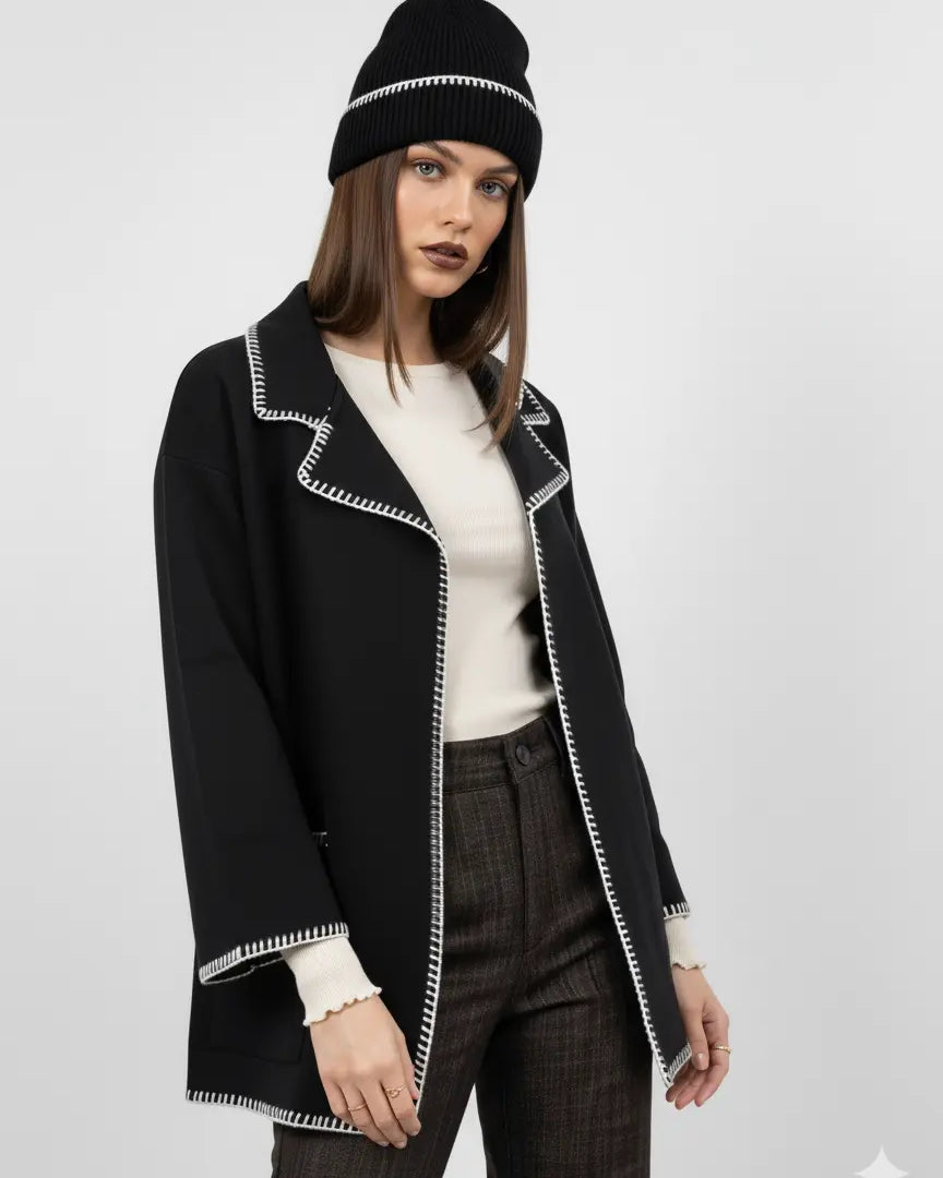 Cappello in maglia punto cavallo Dorabella