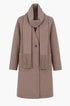 Cappotto con Sciarpa Coordinata IRONICA Taglia unica (44/46 o M/L) / Tortora