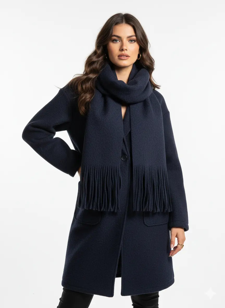 Cappotto con Sciarpa Coordinata IRONICA