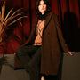 Cappotto lungo con tasche DORABELLA