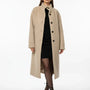 Cappotto lungo morbido con bottoni UNICA by Ironica