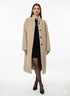 Cappotto lungo morbido con bottoni UNICA by Ironica