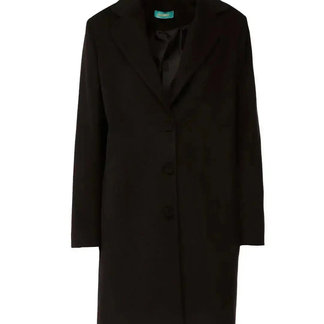 Cappotto midi monopetto con bottoni DORABELLA