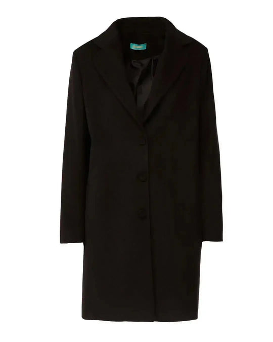 Cappotto midi monopetto con bottoni DORABELLA