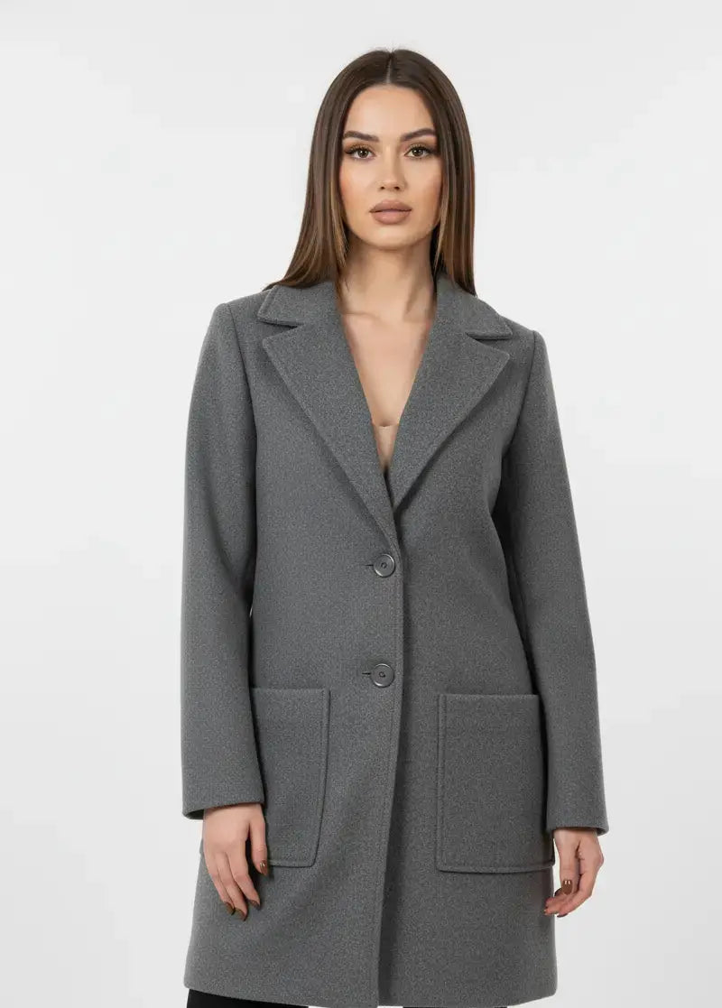 Cappotto monopetto 3/4 DORABELLA