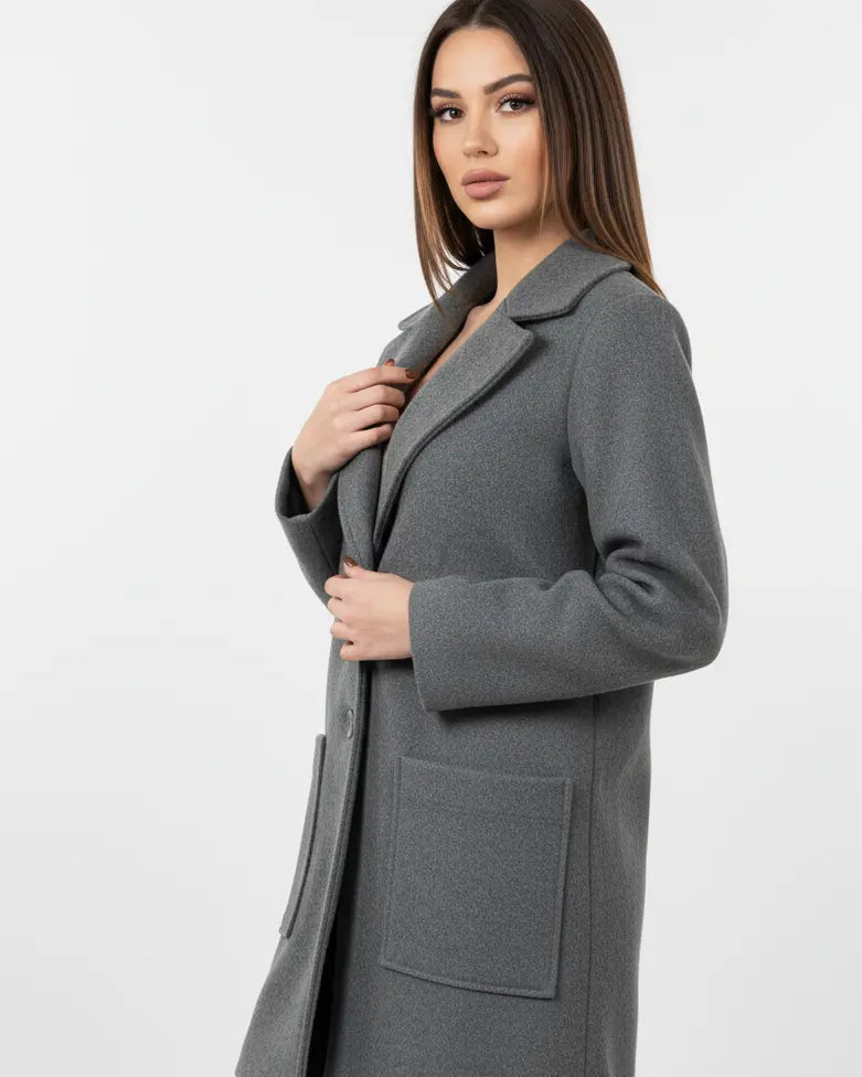 Cappotto monopetto 3/4 DORABELLA