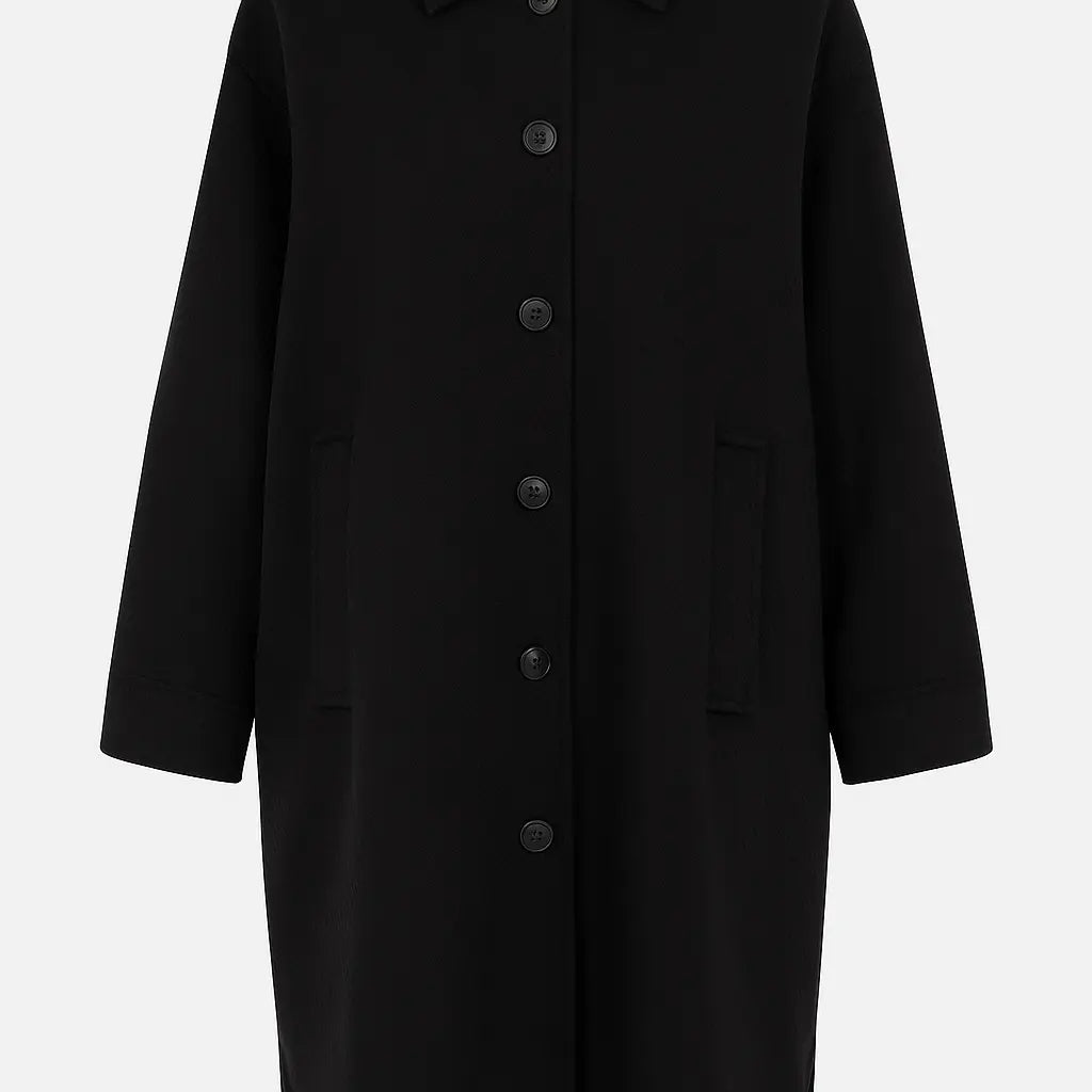 Cappotto over con bottoni UNICA by Ironica