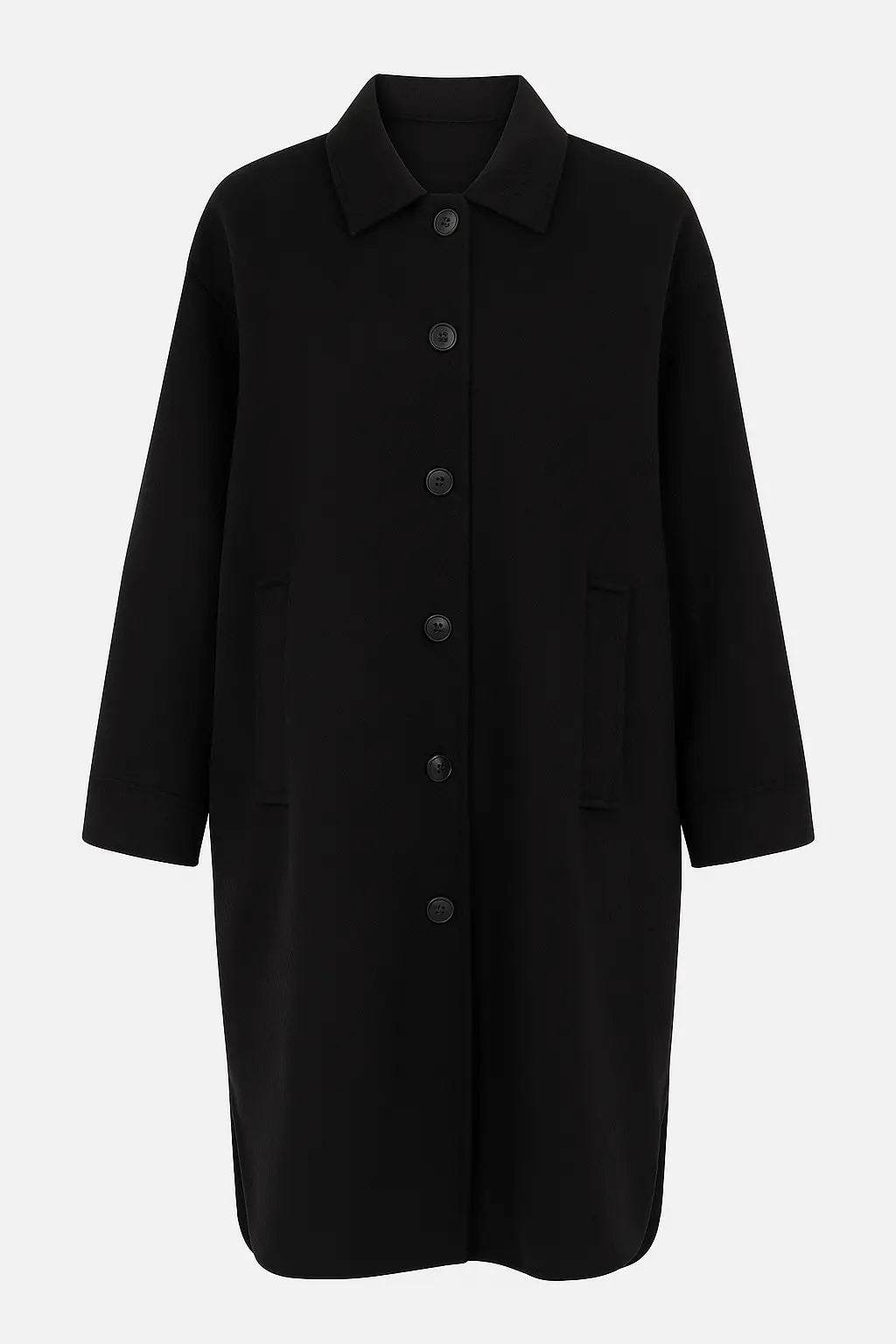 Cappotto over con bottoni UNICA by Ironica