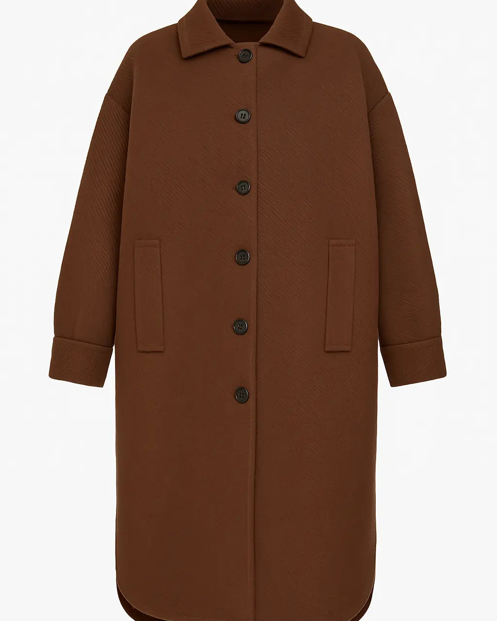 Cappotto over con bottoni UNICA by Ironica