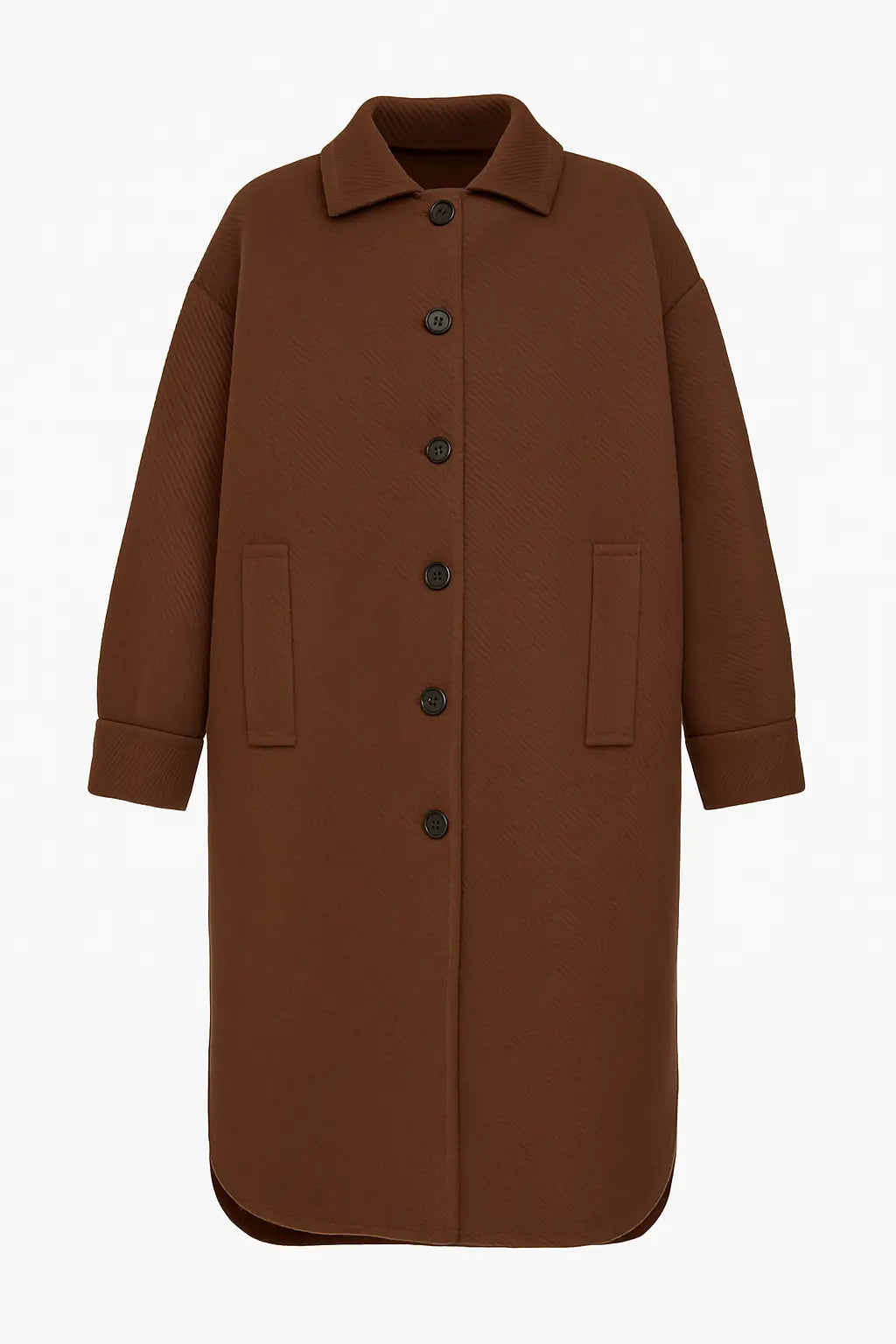 Cappotto over con bottoni UNICA by Ironica