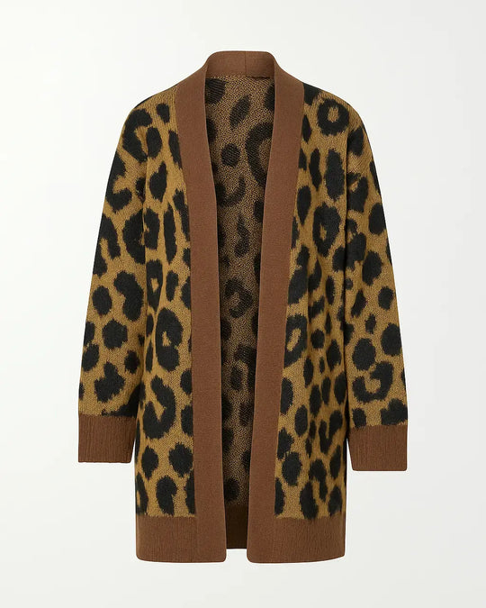 Cardigan animalier DORABELLA