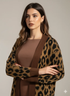 Cardigan animalier DORABELLA