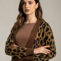 Cardigan animalier DORABELLA