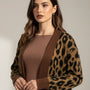 Cardigan animalier DORABELLA