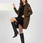 Cardigan animalier DORABELLA