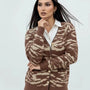 Cardigan bi-filato girocollo DORABELLA
