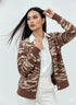 Cardigan bi-filato girocollo DORABELLA