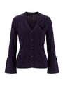 Cardigan con applicazione DORABELLA