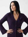 Cardigan con applicazione DORABELLA