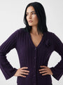 Cardigan con applicazione DORABELLA