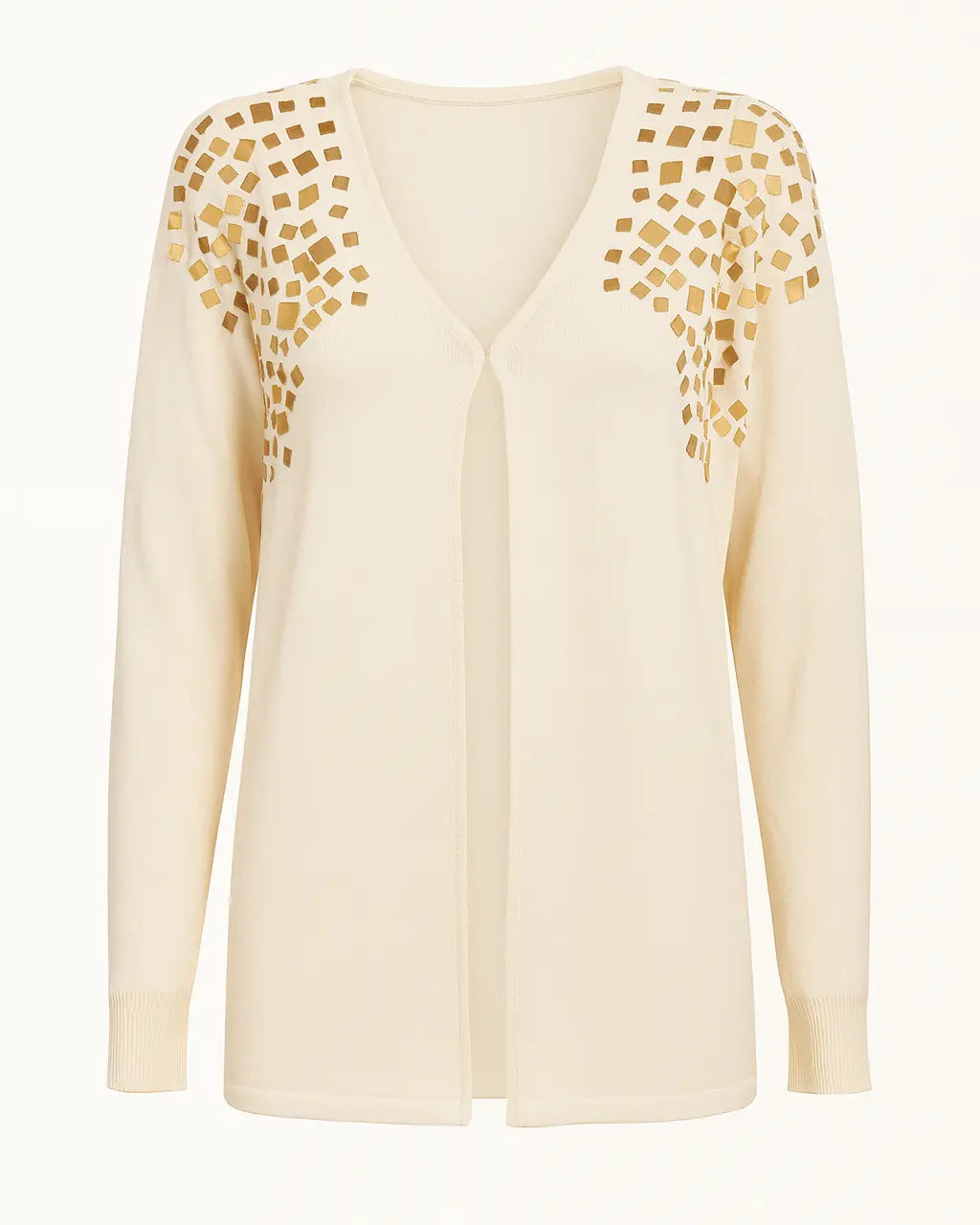 Cardigan con applicazione paillettes DORABELLA