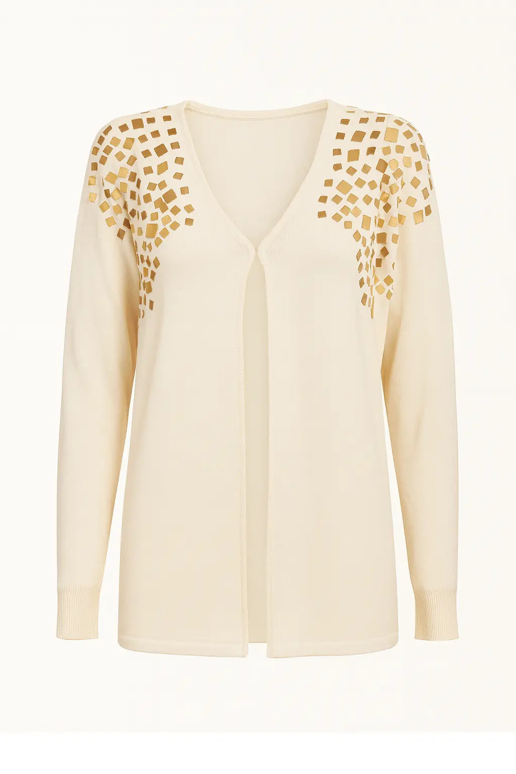 Cardigan con applicazione paillettes DORABELLA