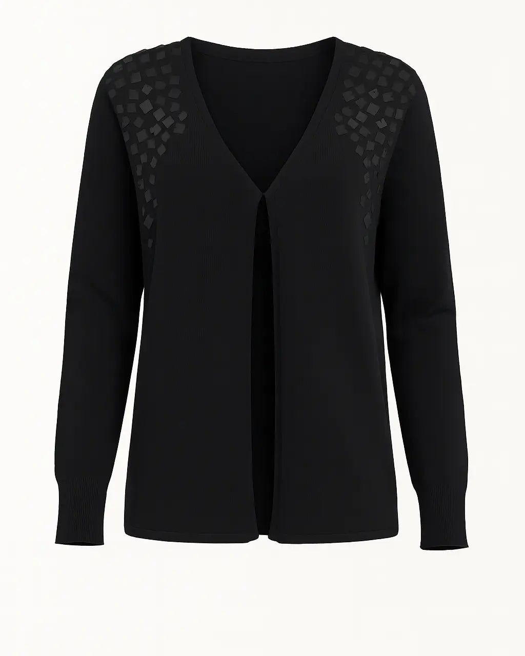 Cardigan con applicazione paillettes DORABELLA