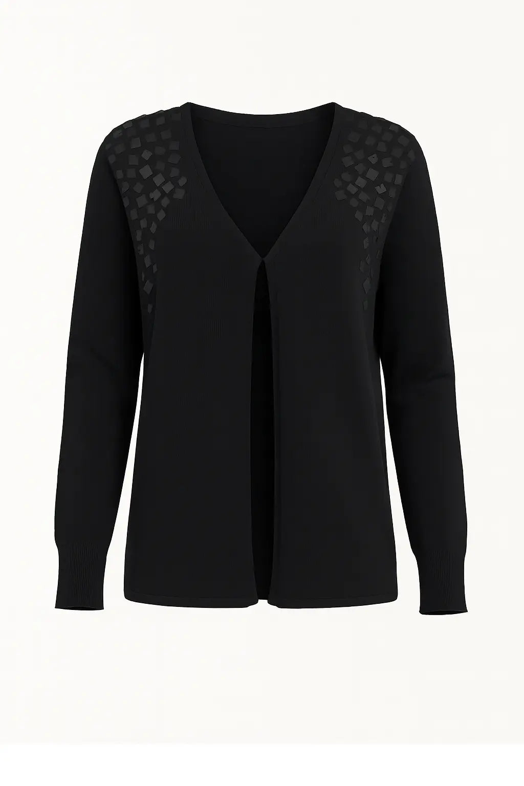 Cardigan con applicazione paillettes DORABELLA