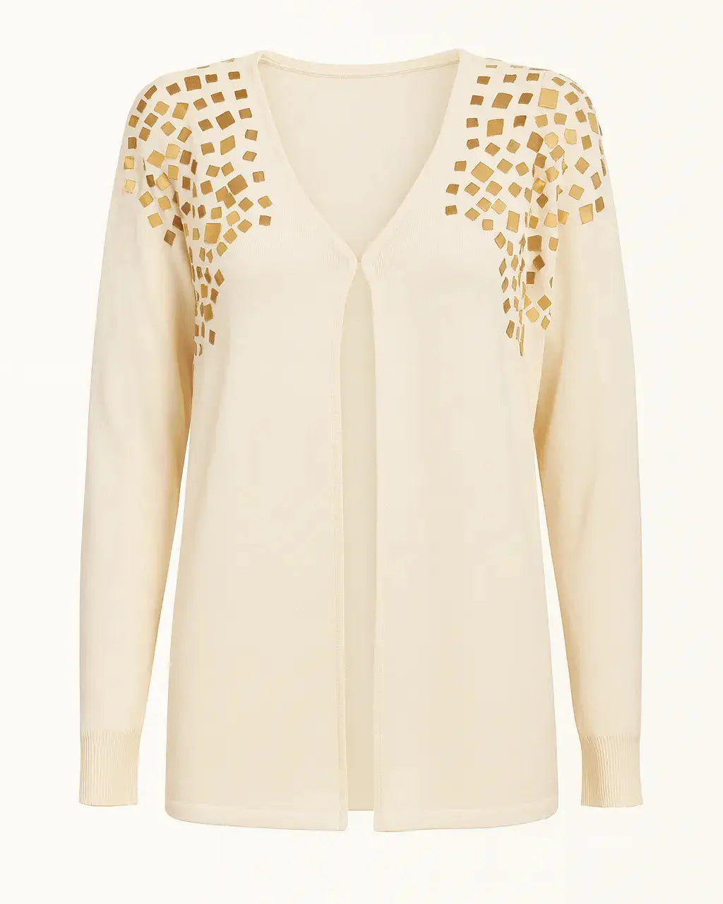 Cardigan con applicazione paillettes DORABELLA