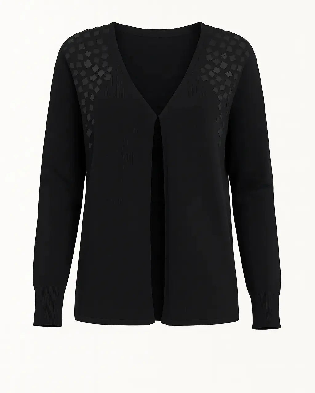 Cardigan con applicazione paillettes DORABELLA