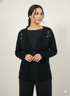 Cardigan con applicazione paillettes DORABELLA PIU'