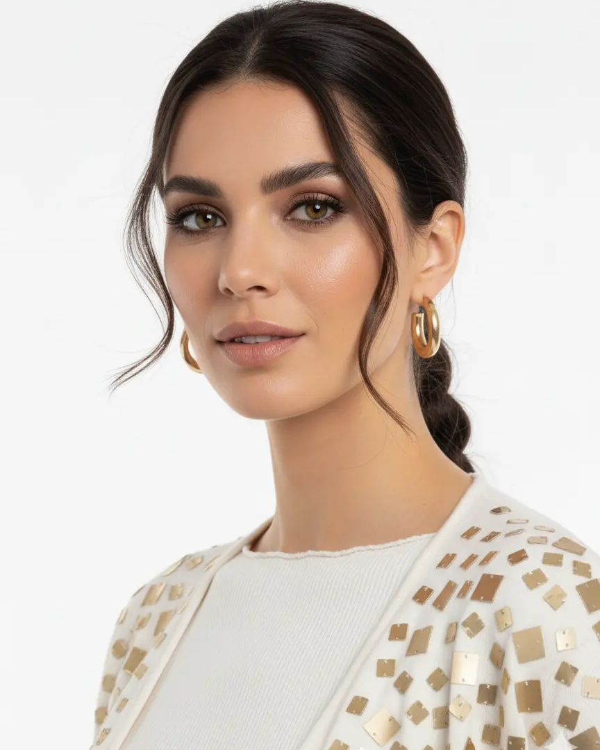 Cardigan con applicazione paillettes DORABELLA PIU'