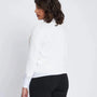 Cardigan con bottone gioiello DORABELLA