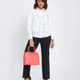 Cardigan con bottone gioiello DORABELLA