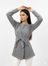 Cardigan con cintura DORABELLA