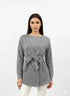 Cardigan con cintura DORABELLA
