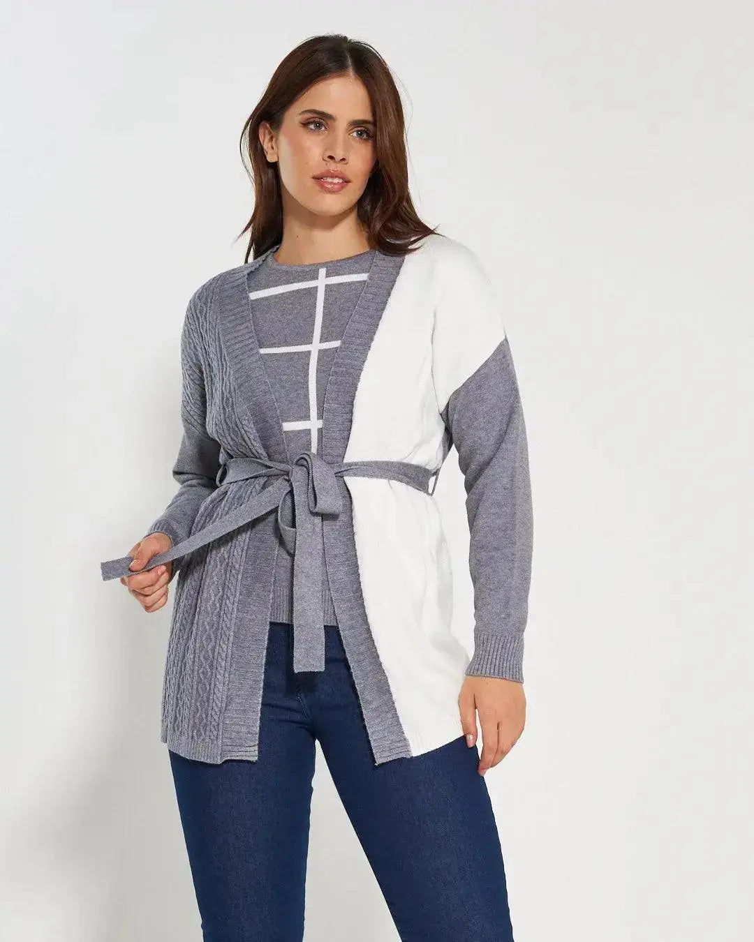 Cardigan con fusciacca DORABELLA PIU'