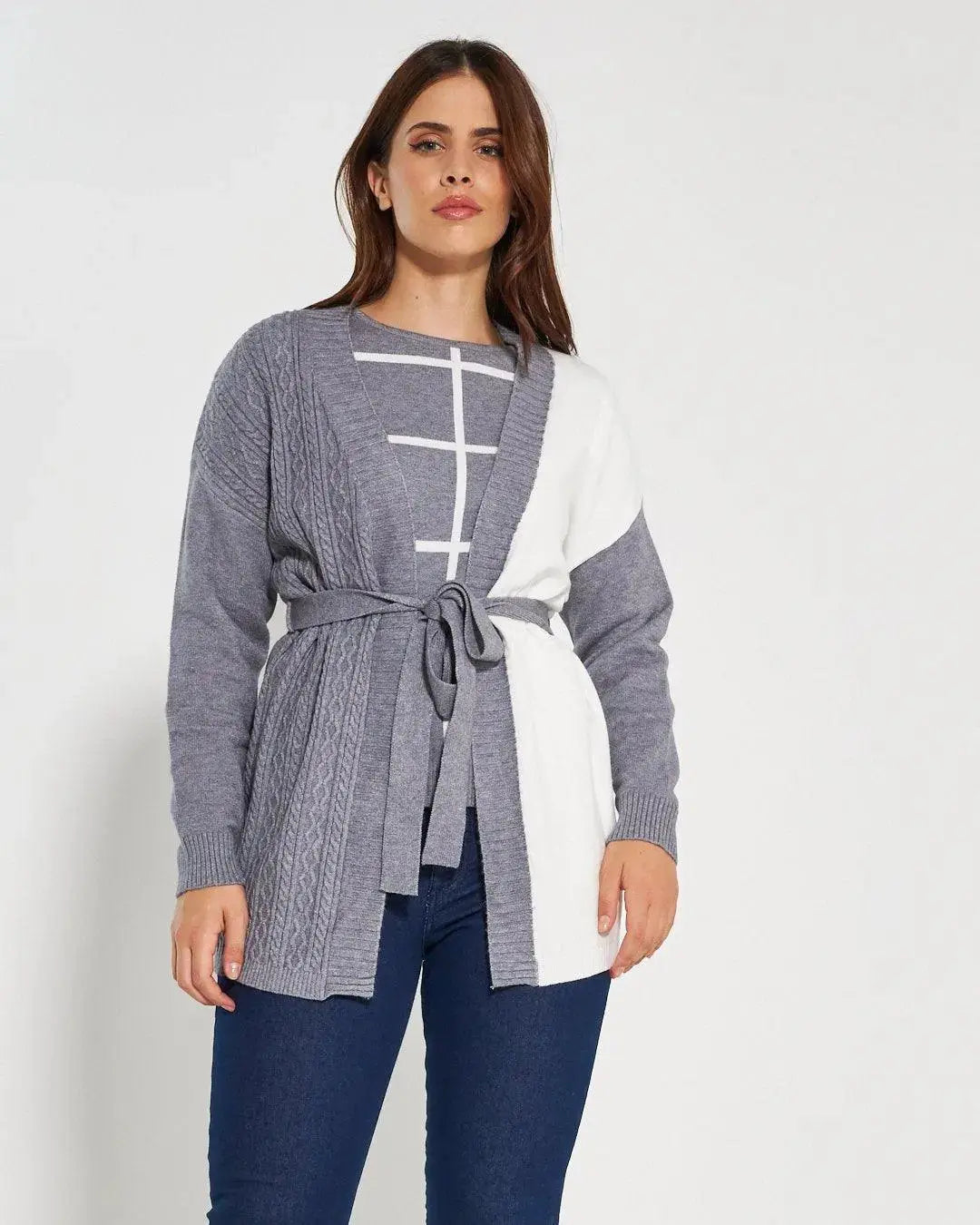 Cardigan con fusciacca DORABELLA PIU'