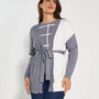 Cardigan con fusciacca DORABELLA PIU'