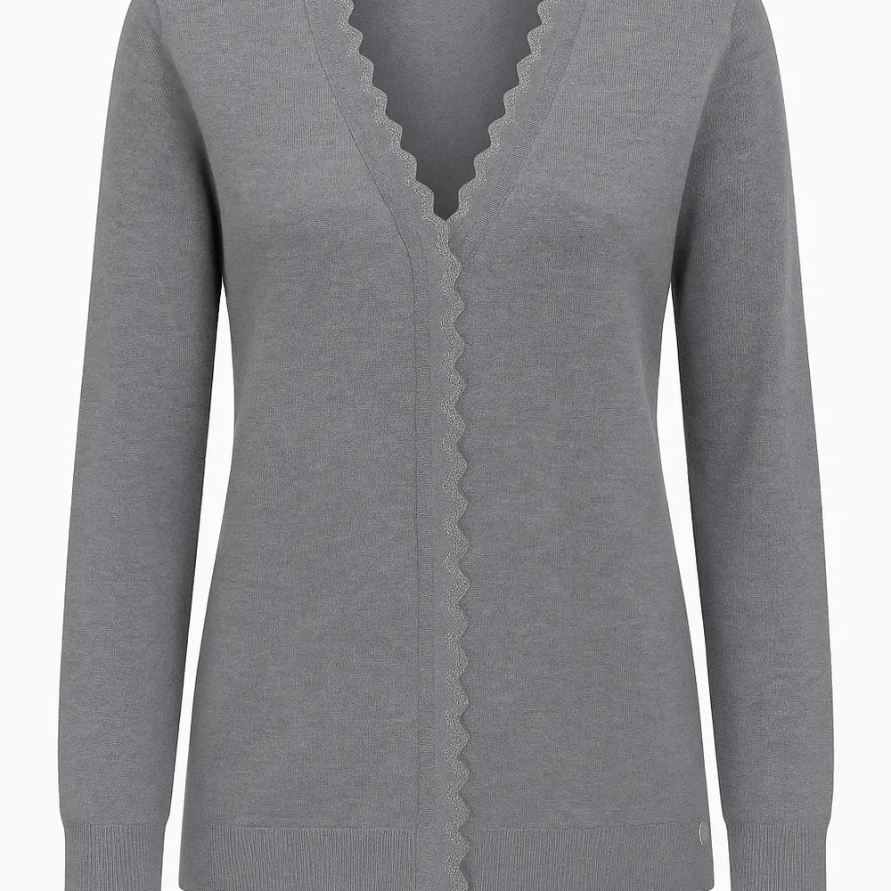 Cardigan con profilo lurex DORABELLA