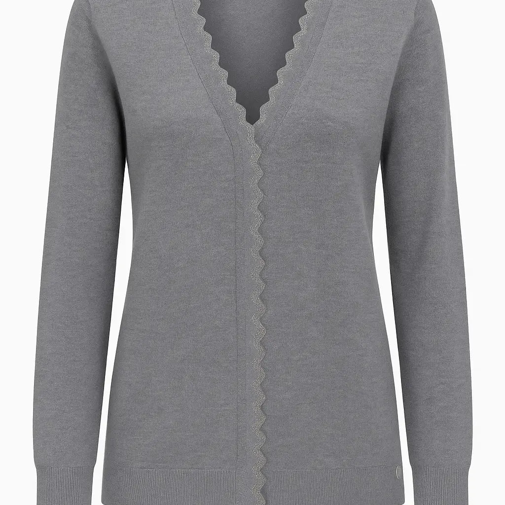Cardigan con profilo lurex DORABELLA