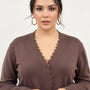 Cardigan con profilo lurex DORABELLA PIU'