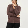 Cardigan con profilo lurex DORABELLA PIU'