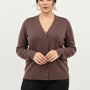 Cardigan con profilo lurex DORABELLA PIU'