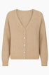 Cardigan con scollo a V UNICA by Ironica Taglia unica (44/46 o M/L) / Sabbia