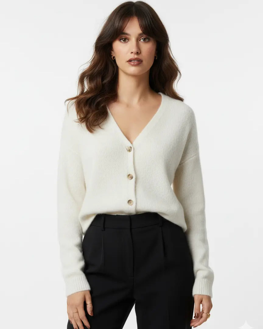 Cardigan con scollo a V UNICA by Ironica