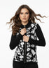 Cardigan con zip DORABELLA