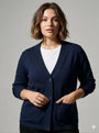 Cardigan due bottoni DORABELLA PIU'